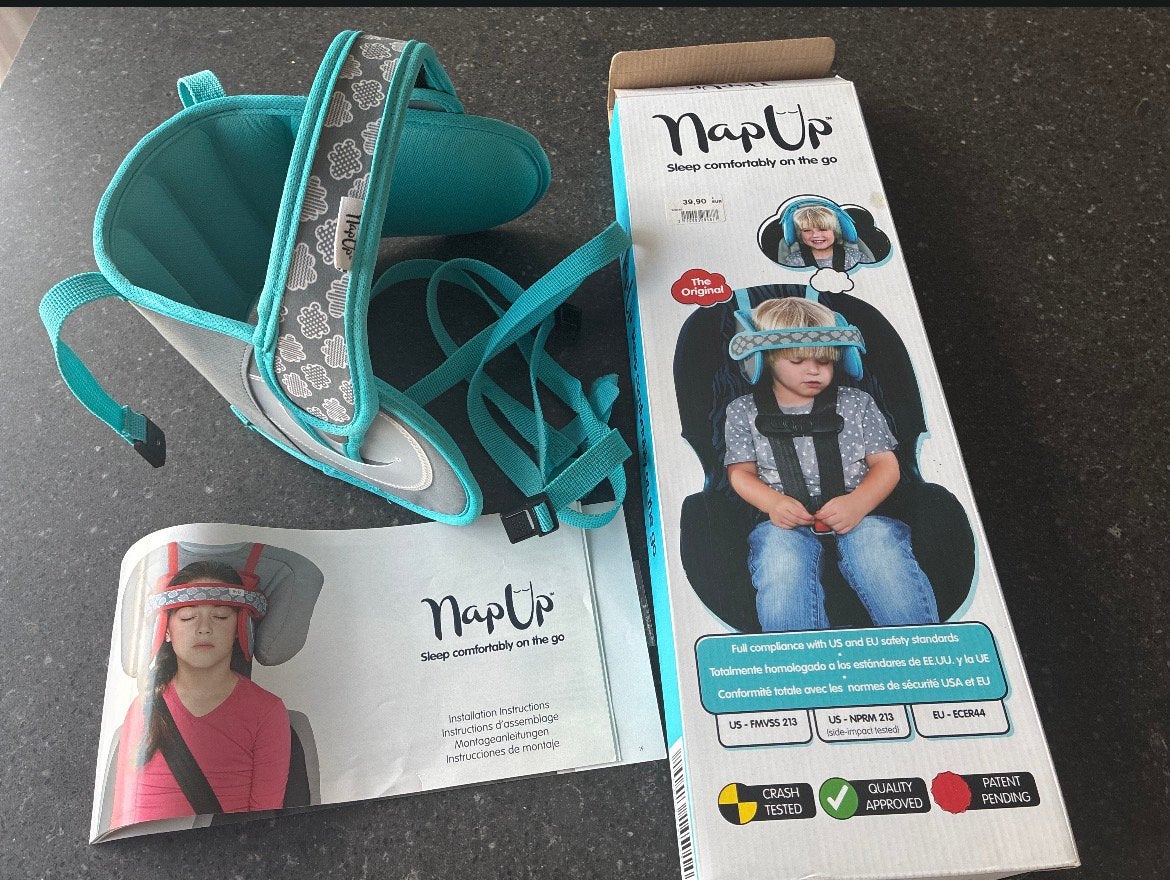 Nap up sleep comfortably on the go, Kinderen en Baby's, Autostoeltjes, Ophalen, Zo goed als nieuw