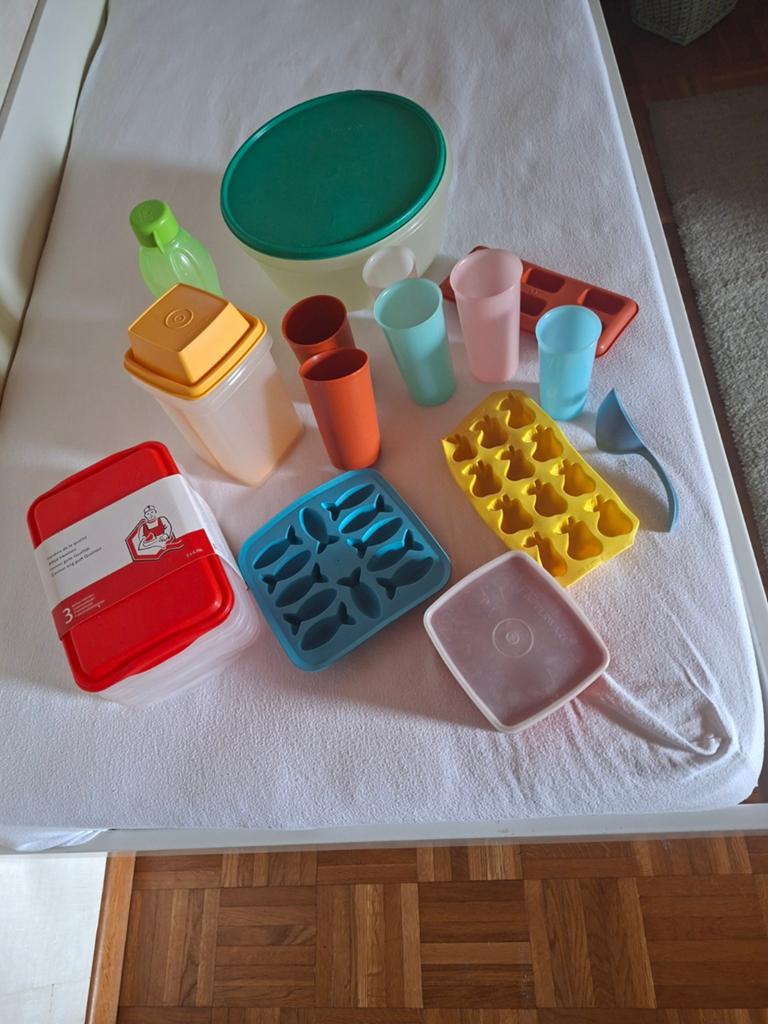 Allerlei tupperware(opruiming), Huis en Inrichting, Ophalen, Groen
