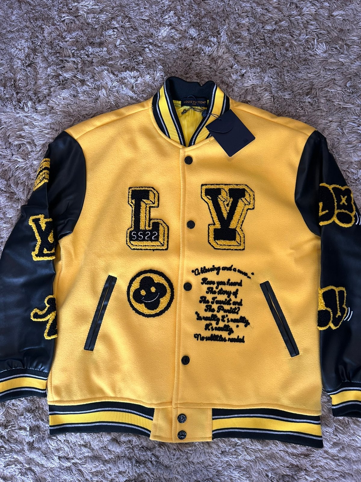 Blouson aviateur, Ophalen of Verzenden, Nieuw, Maat 52/54 (L), Geel