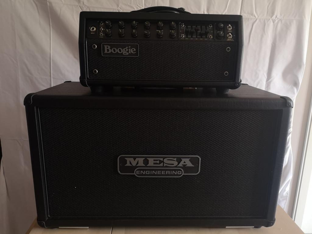 Mesa Boogie Mark Five:35 met 212 rectifier cab, Muziek en Instrumenten, Ophalen, Zo goed als nieuw, Gitaar, Minder dan 50 watt
