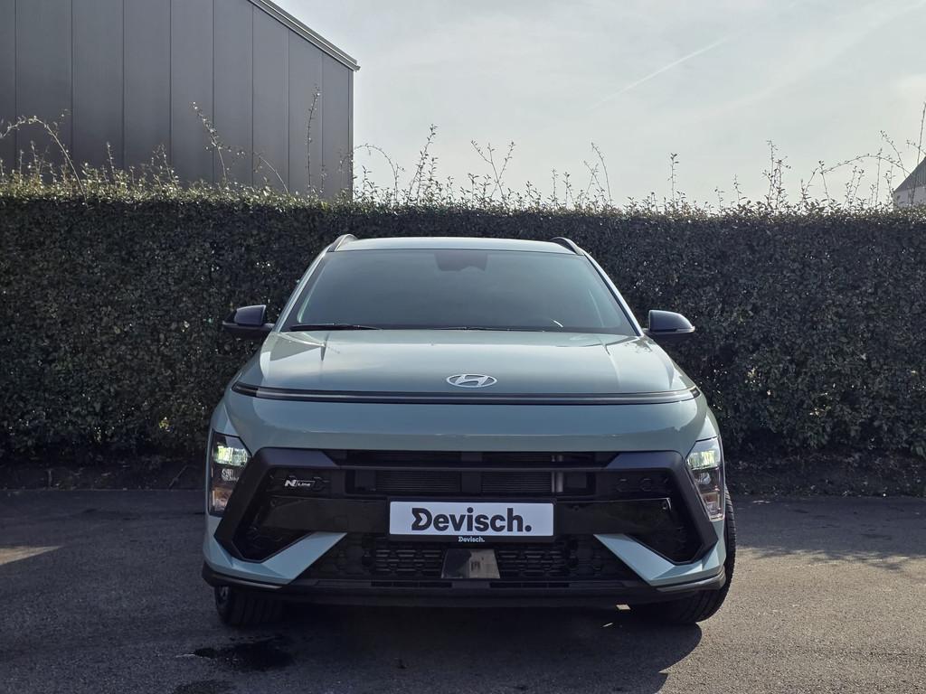 Hyundai KONA 1.6 T-GDi FEEL N-LINE 138 M6 (bj 2025), Auto's, Voorwielaandrijving, Stof, Gebruikt, 4 cilinders