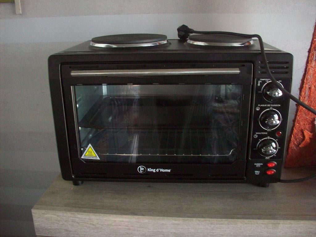 Four électrique + 2 plaques de cuisson, Enlèvement, Neuf, Four