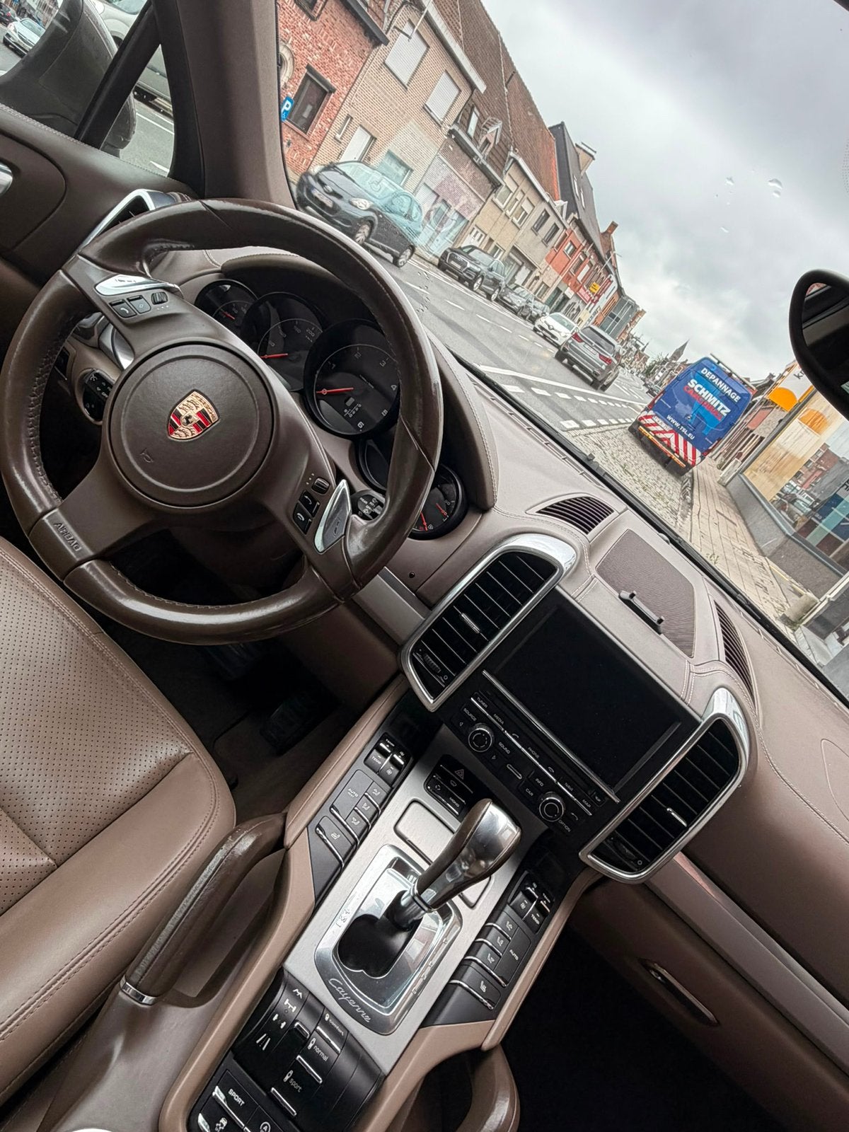Porsche, Auto's, Porsche, Automaat, Bruin, Leder, Bruin