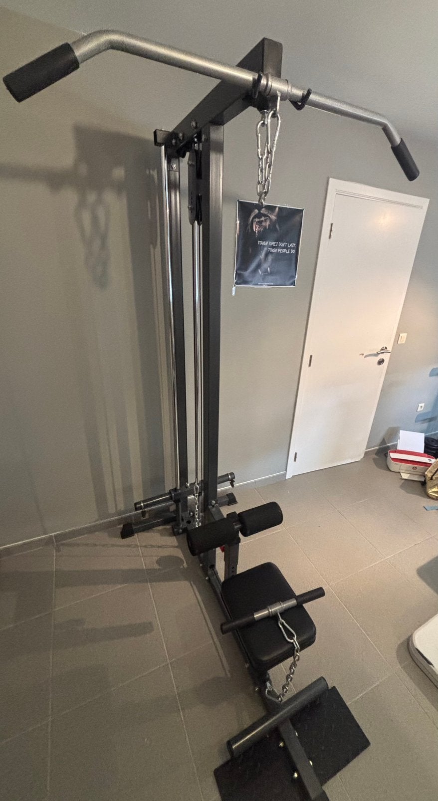 Lat pulley, Sport en Fitness, Fitnessmaterialen, Halterschijven, Ophalen