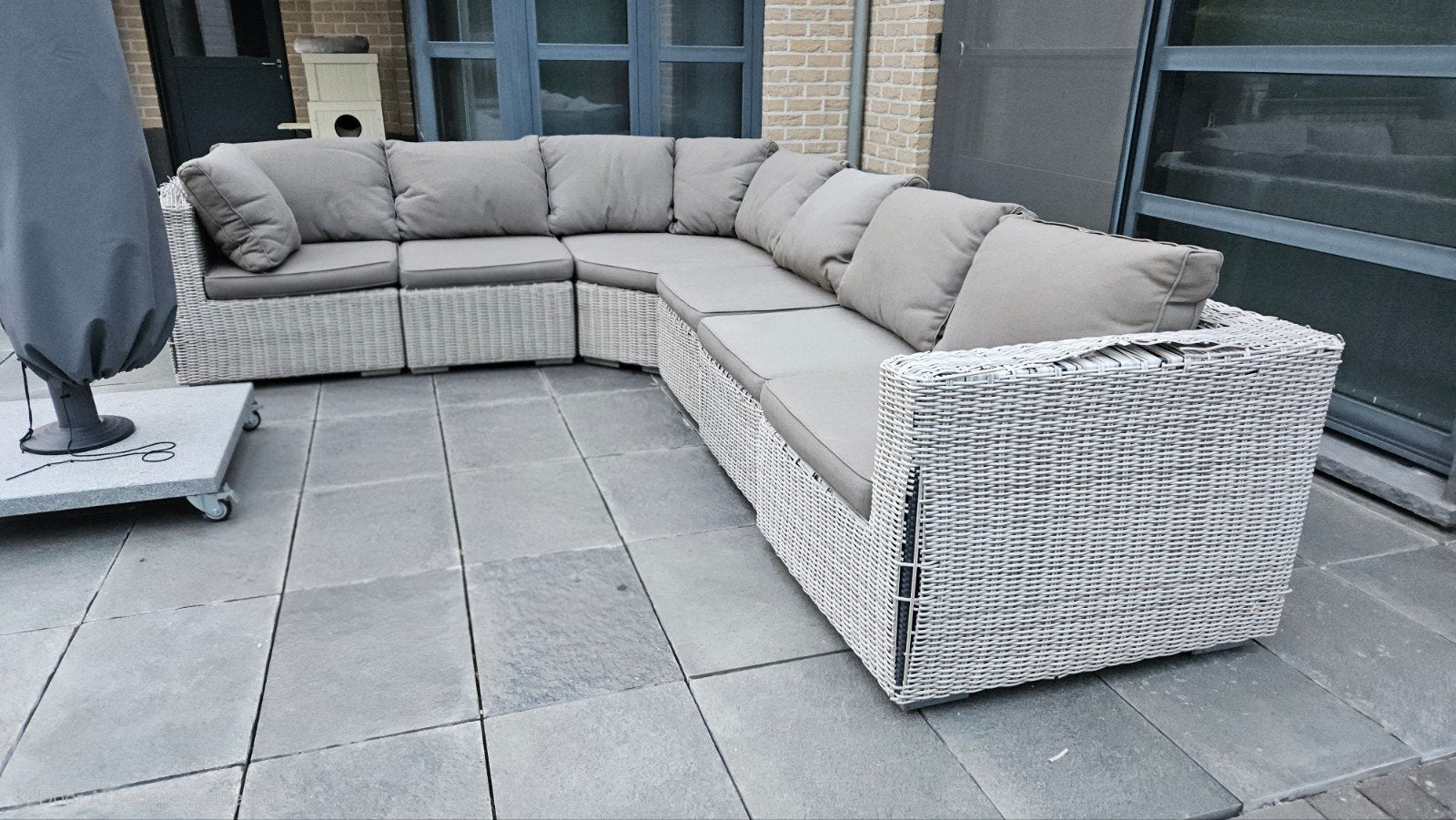 Loungeset bois le duc - GRATIS, Ophalen, 6 zitplaatsen, Loungeset