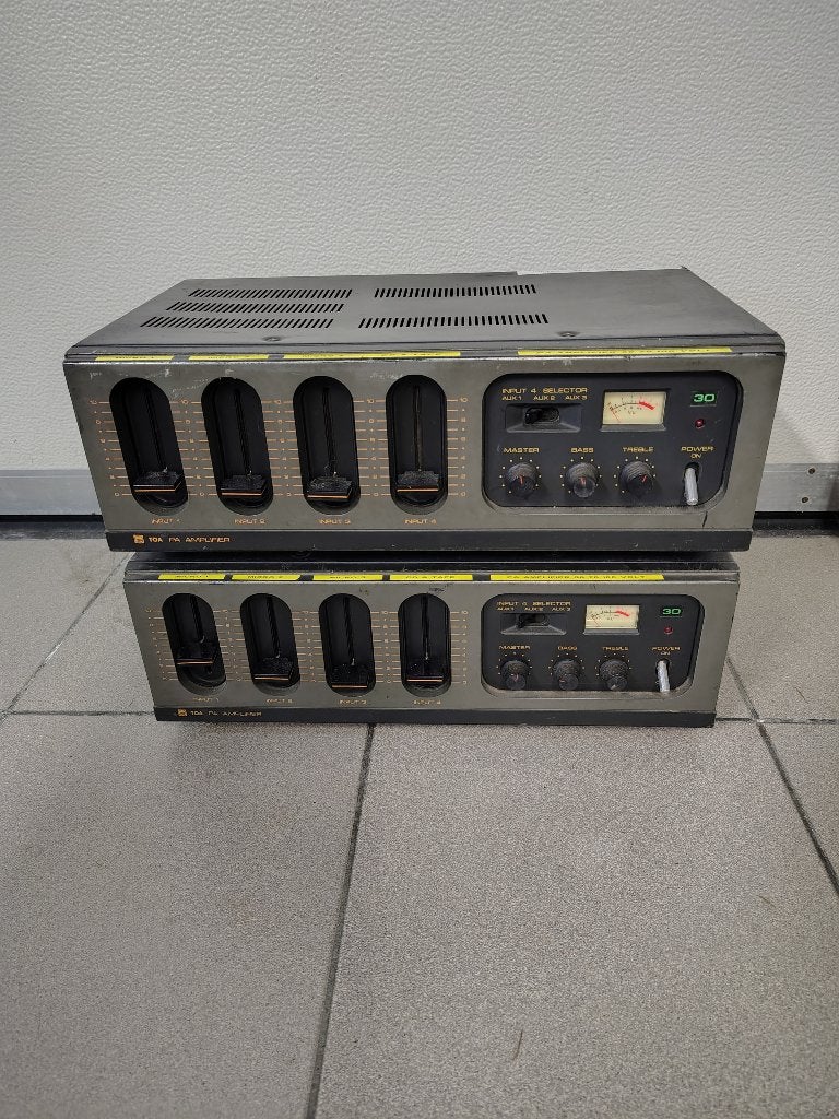 Amplificateurs 30 W + 60 W, Enlèvement