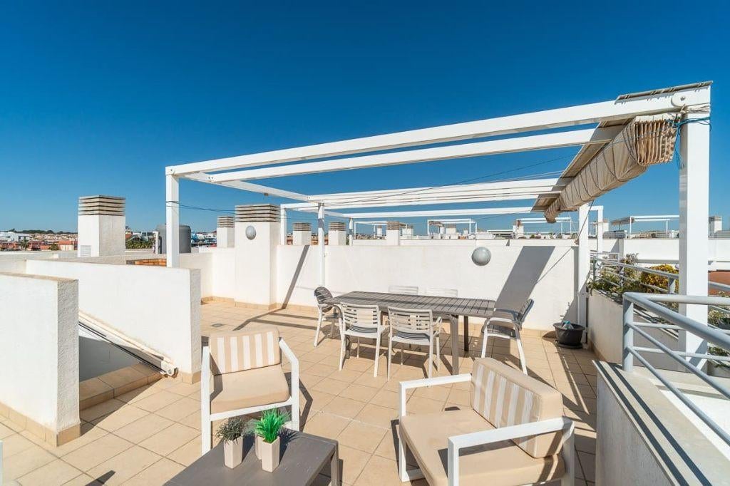 Moderne penthouse met zeezicht in Lomas de Cabo Roig, Immo, 142 m², Spanje, 2 kamers, Lomas de Cabo Roig.