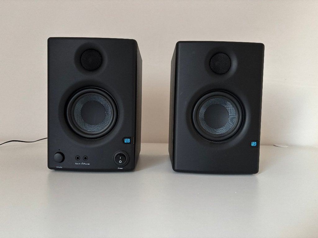 Moniteurs de studio PreSonus Eris 3.5 (lot de 2) en bon état, Autres marques, Moins de 60 watts, Moniteur de studio, Enlèvement ou Envoi