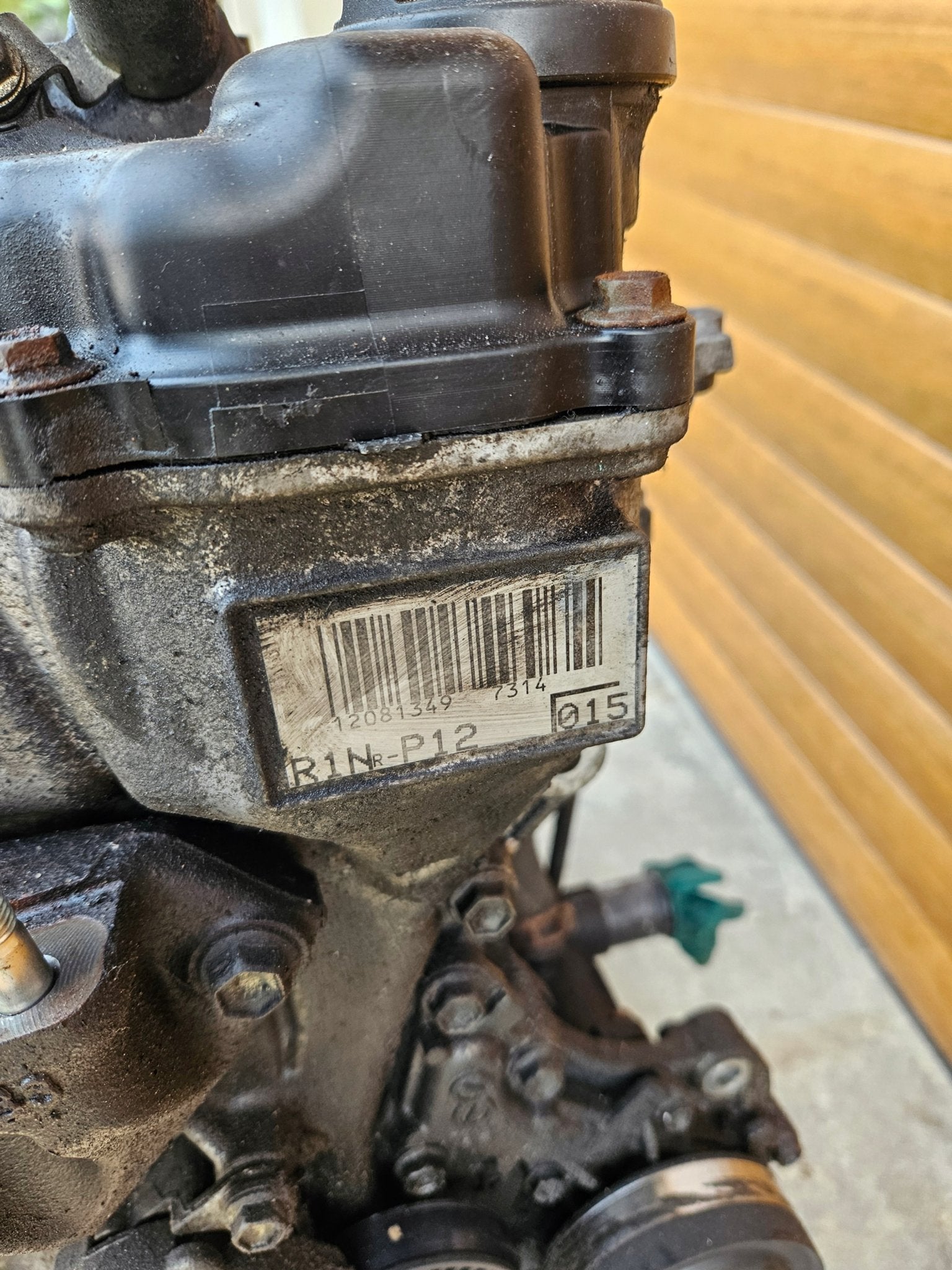 Moteur 1NRFE Nu VERSO TOYOTA, Envoi, Utilisé, Daihatsu