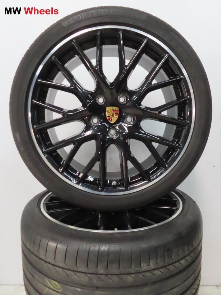 Originele Porsche Panamera 971 21 inch velgen zomerbanden, Auto-onderdelen, Banden en Velgen, Gebruikt, -, 275 mm, -