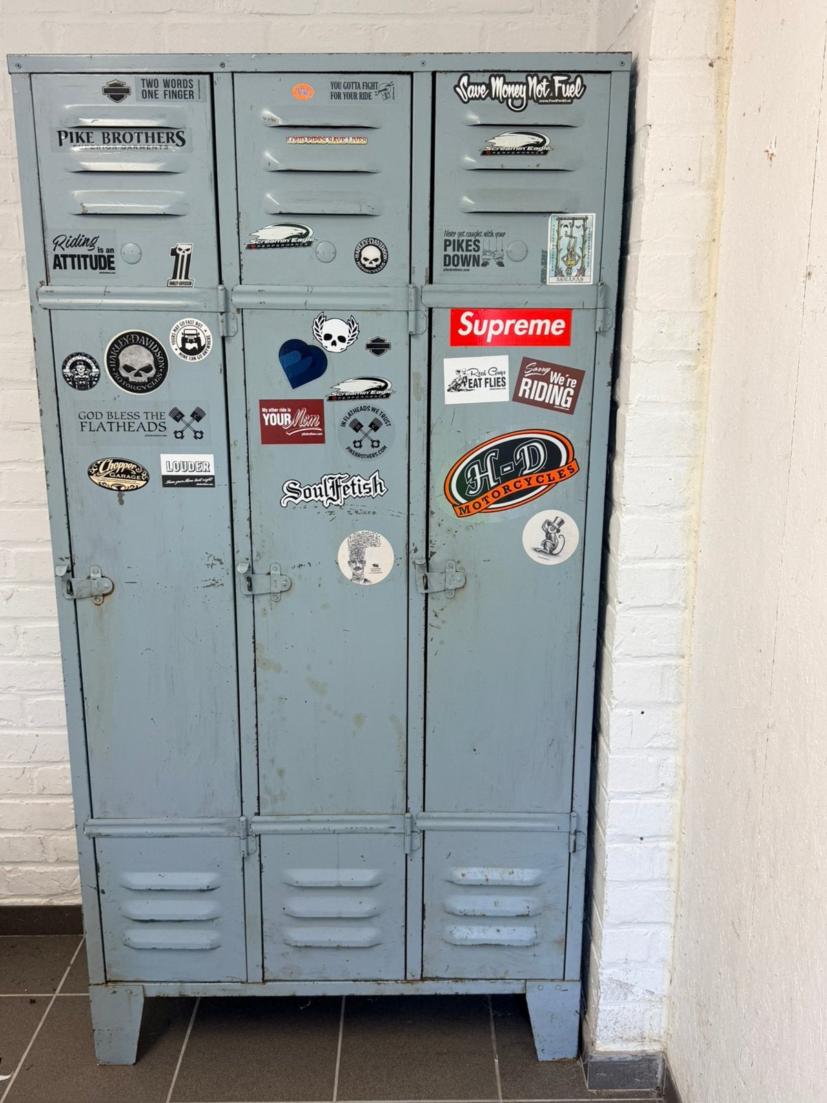 Locker Vintage, Ophalen, Gebruikt