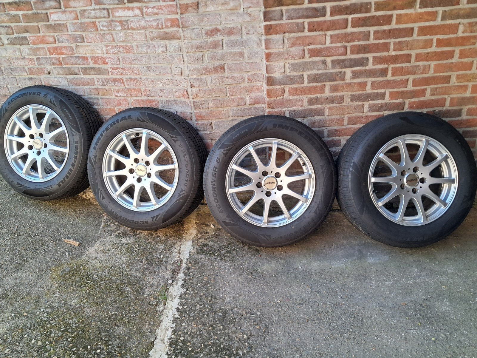banden en velgen, Ophalen, Gebruikt, 16 inch, Band(en)