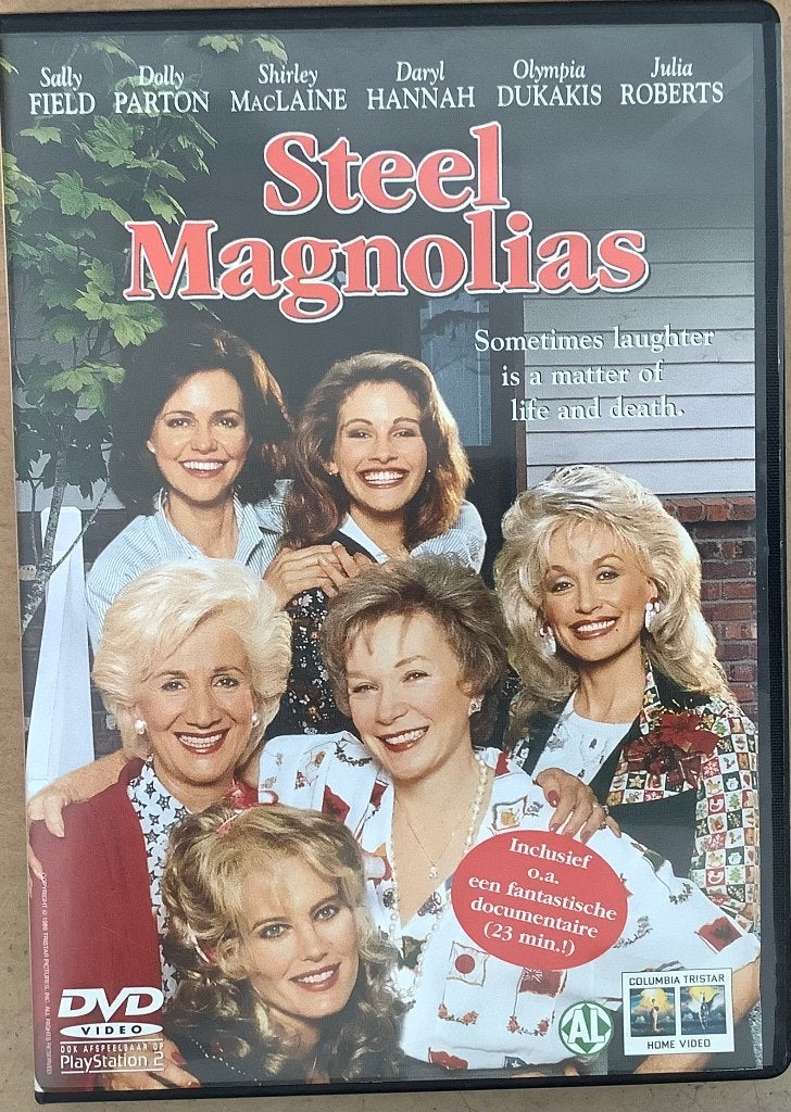Steel Magnolias (1989) Dvd Sally Field, Dolly Parton, Tous les âges, Enlèvement ou Envoi, Utilisé, Drame