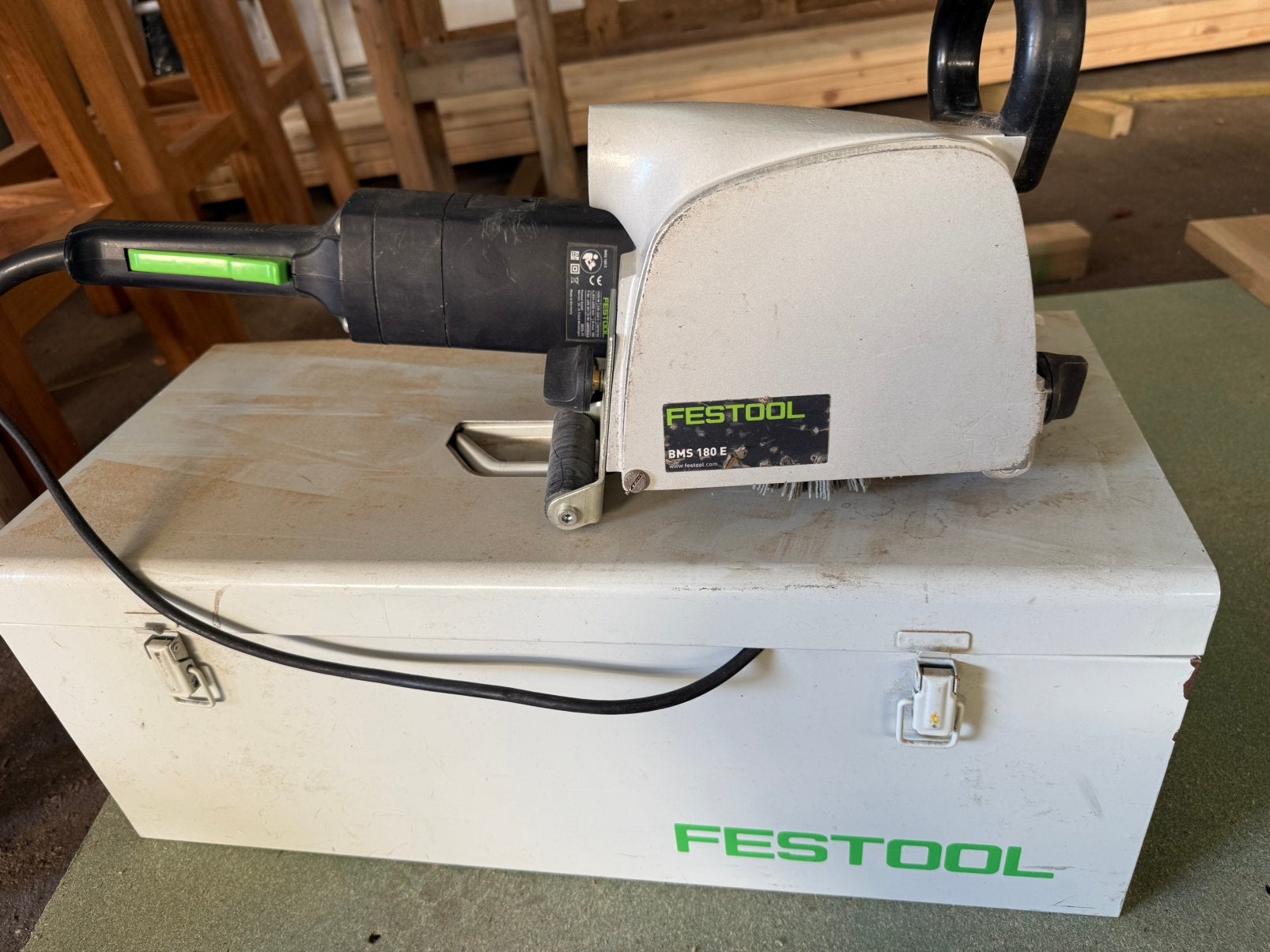 Festool bms 180e borstelmachine rustofix, Ophalen, Festool