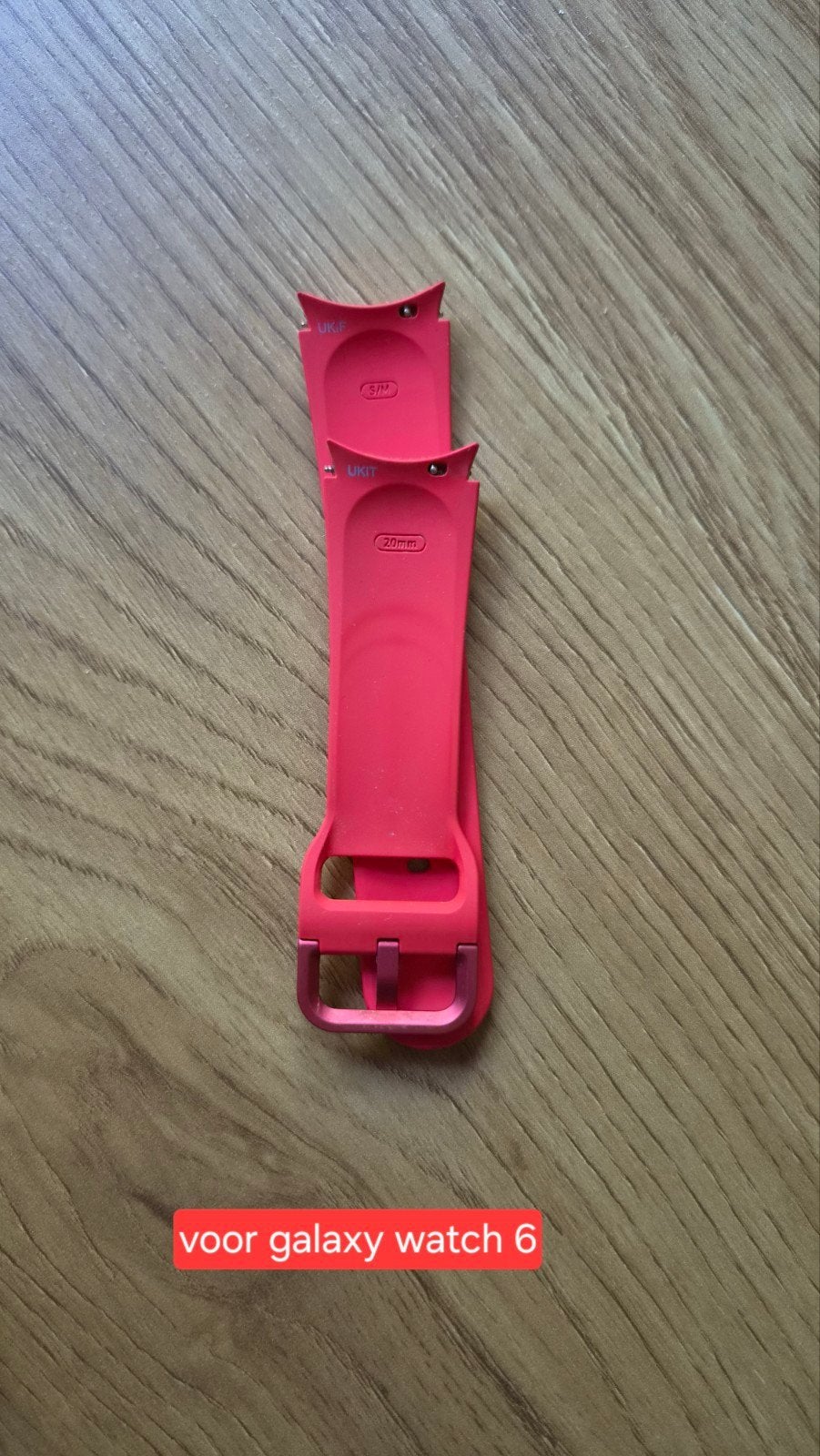 Galaxy smartwatch bandjes, Gebruikt, Bandje, Ophalen of Verzenden, 6 en 7
