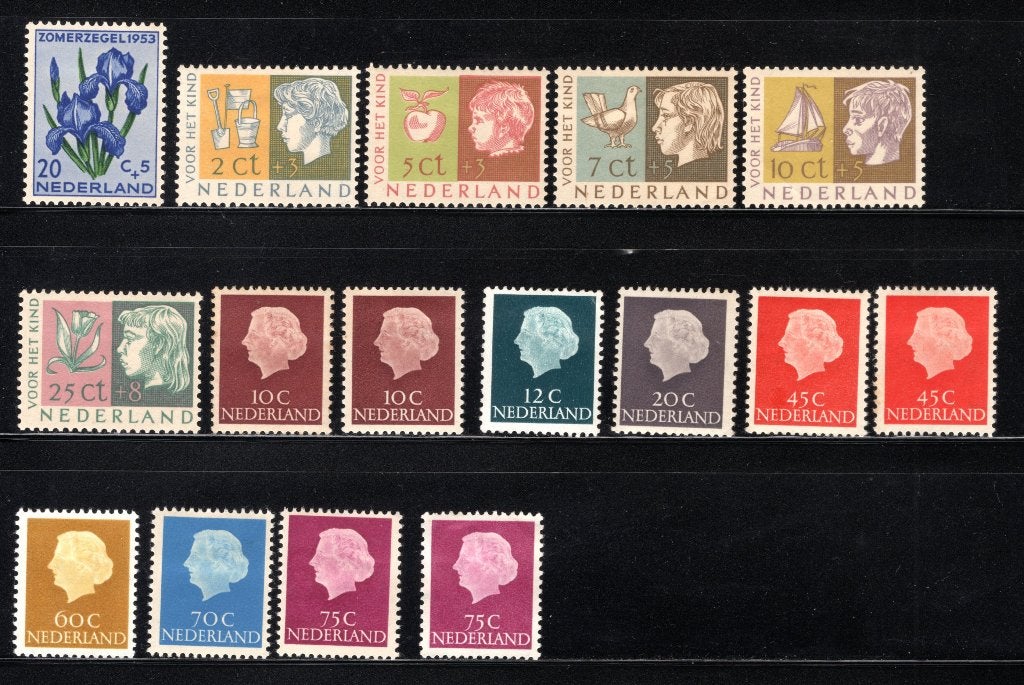 NEDERLAND Jaar 1953 MH, Verzenden, Na 1940, Postfris