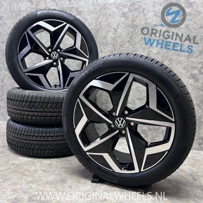 19 inch originele VW ID.3 Andoya velgen + winterbanden 10A60, Pneus et Jantes, -, 19 pouces, Utilisé