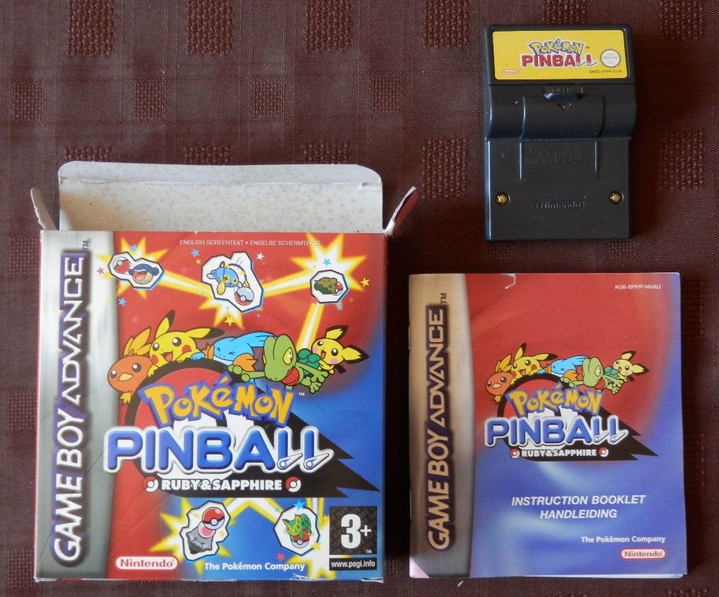 Jeu «Pokémon Pinball» pour Nintendo Gameboy avec 'Rumble', Enlèvement ou Envoi, Utilisé