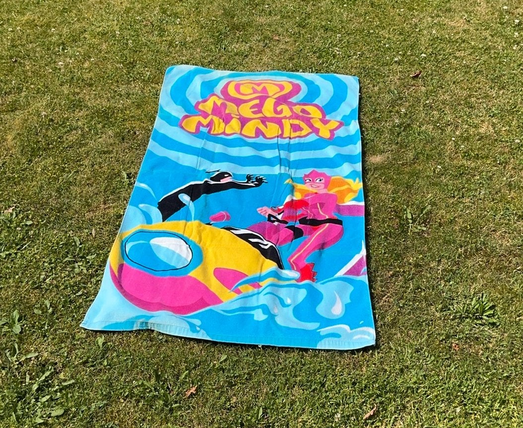 Mega Mandy strand- of badlaken, Ophalen, Zo goed als nieuw