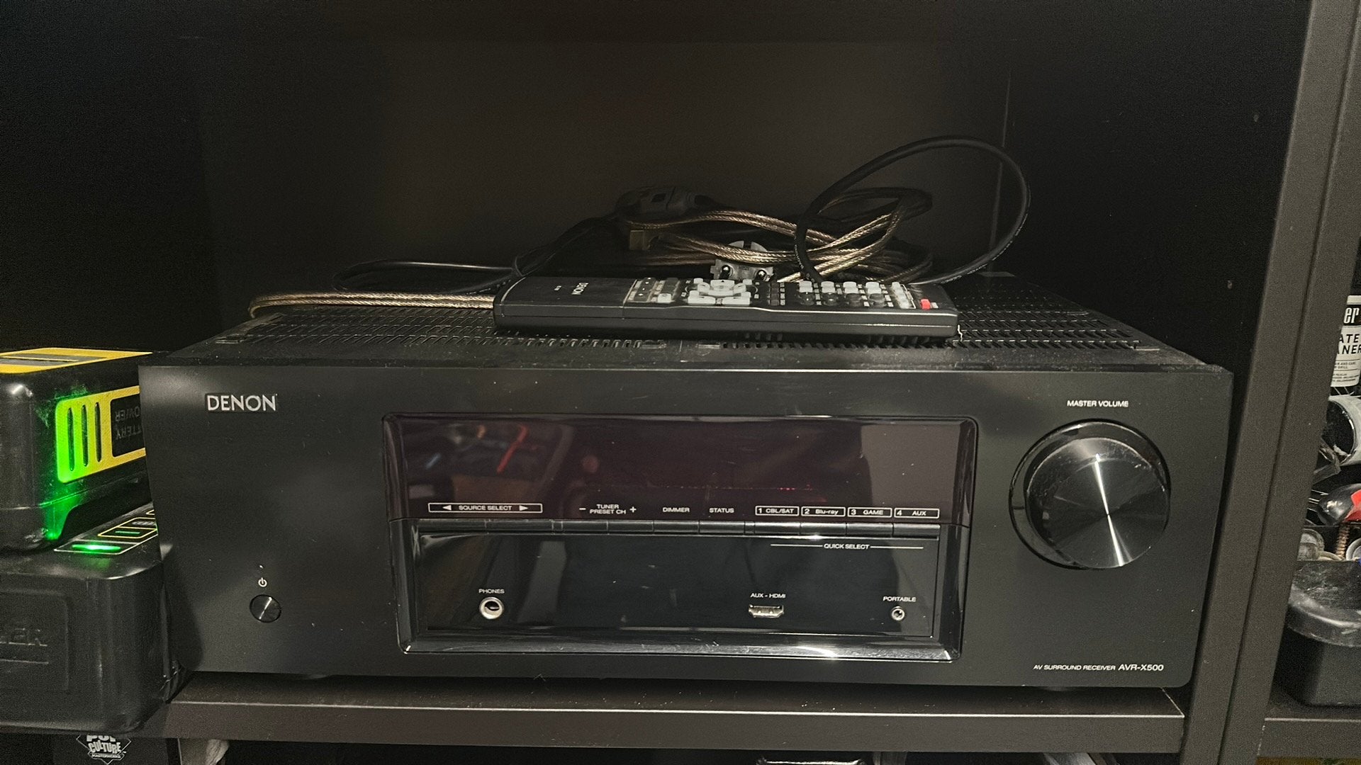 Denon + 2x JBL boxen, TV, Hi-fi & Vidéo, Amplificateurs & Ampli-syntoniseurs, Enlèvement, Comme neuf, Denon
