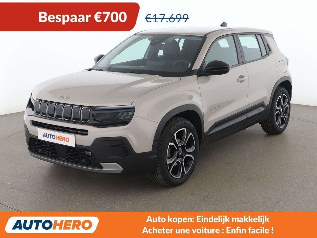 Jeep Avenger 1.2 T-GDI Altitude, Autos, Jeep, Achat, Avenger, Caméra 360°, ABS, Régulateur de distance, Airbags, Air conditionné