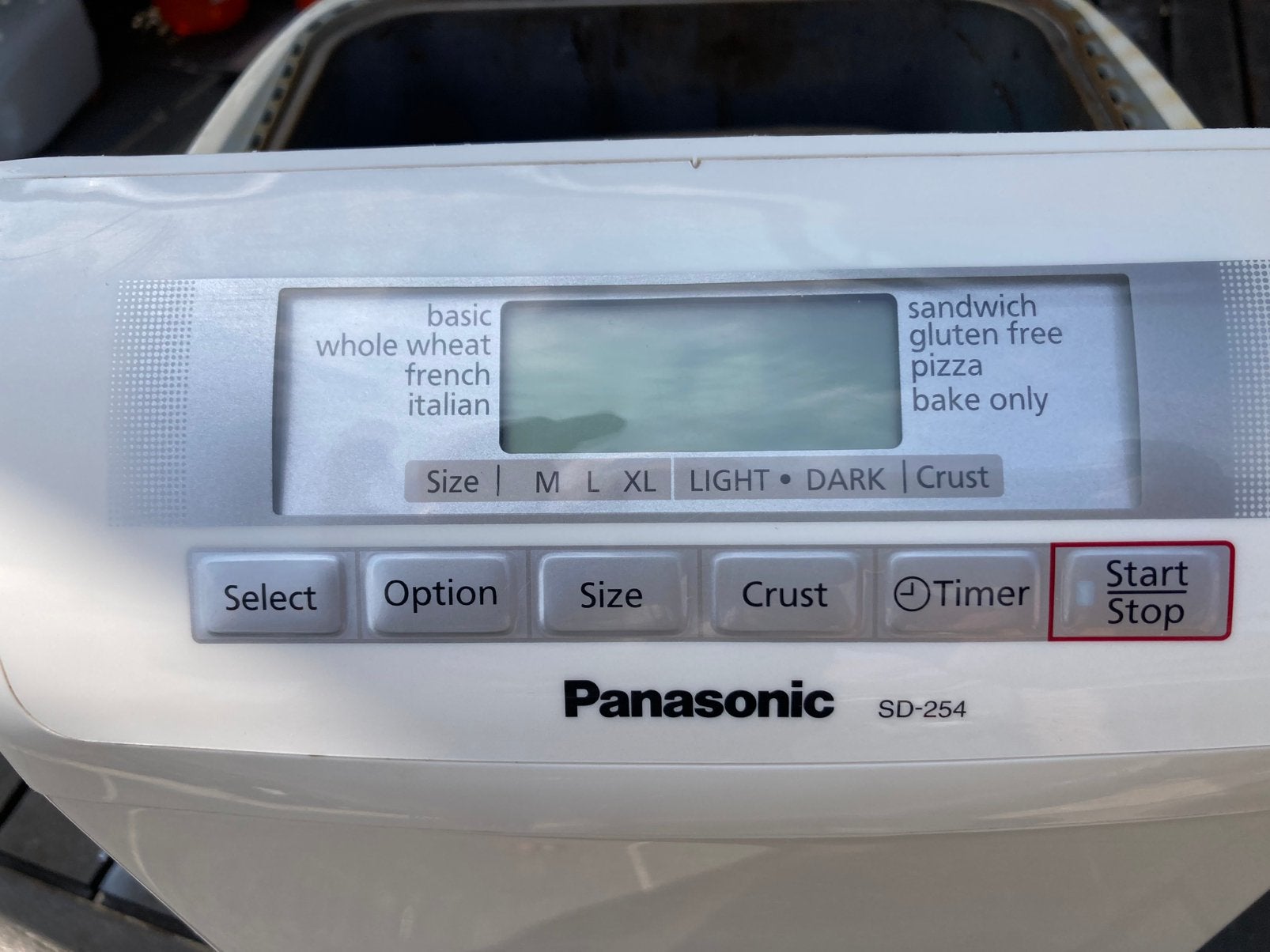 Panasonic broodbakmachine  SD-254, Elektronische apparatuur, Broodbakmachines, Ophalen, Zo goed als nieuw
