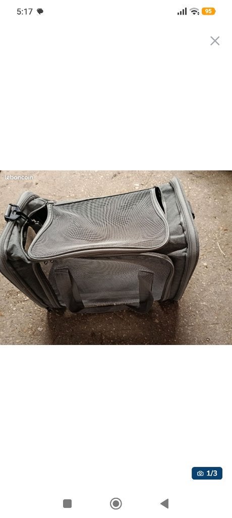 Sac de transport, Animaux & Accessoires, Boîtes de transport, Enlèvement, Utilisé