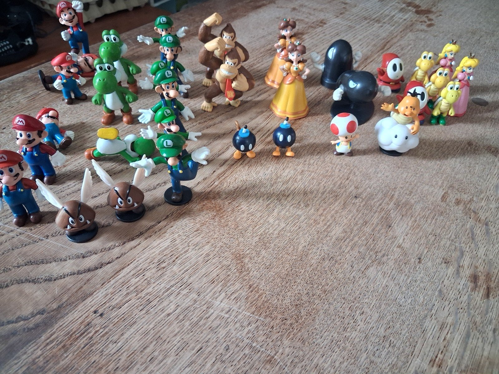 verschillende mannetjes van mario, Ophalen
