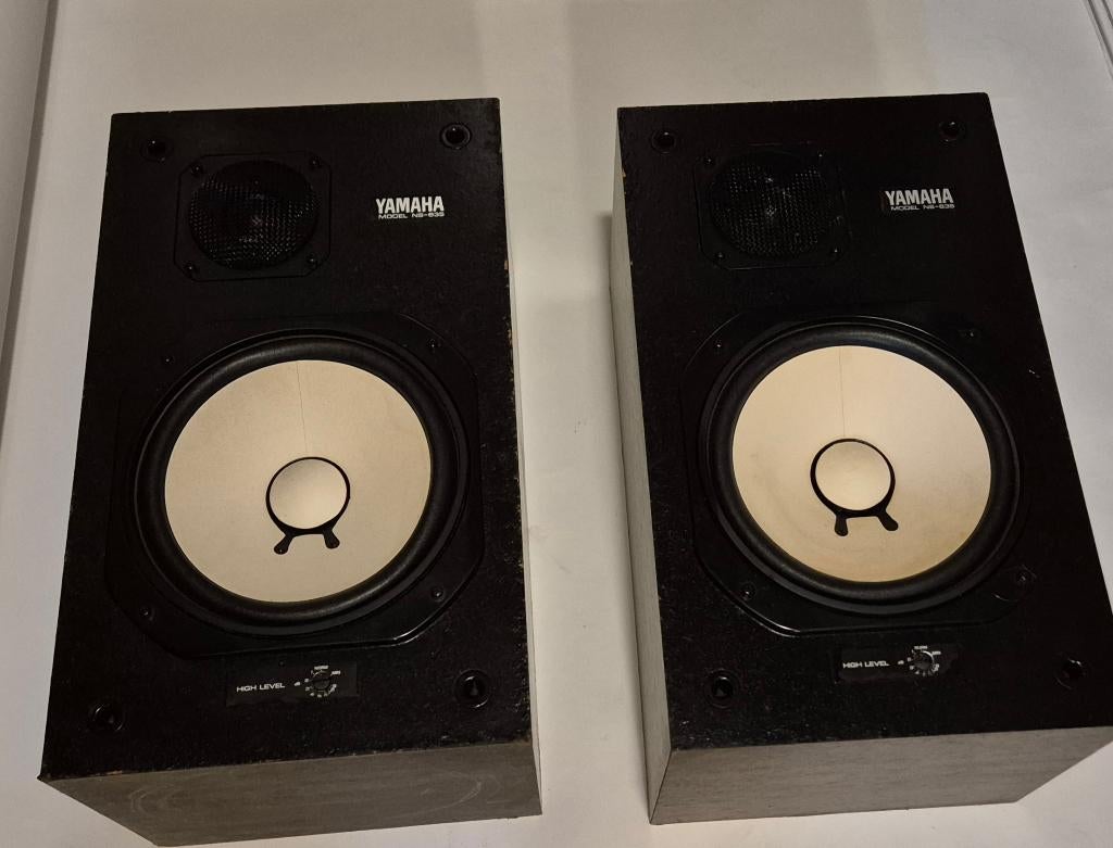 Yamaha NS635 HiFi studio monitor luidsprekers NS10, Audio, Tv en Foto, Luidsprekerboxen, Ophalen of Verzenden, Gebruikt, Front, Rear of Stereo speakers