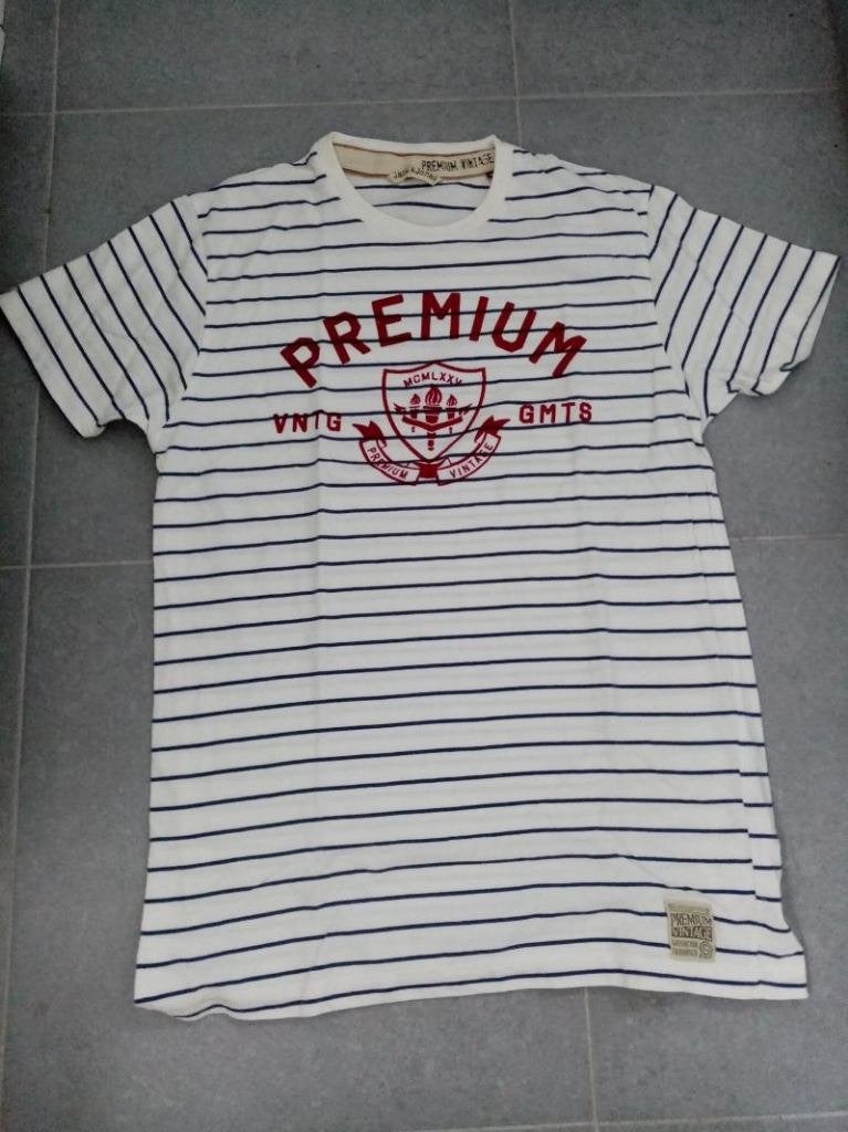 Jack & Jones : nieuw donkerblauw strepen t-shirt mt XL, Kleding | Heren, T-shirts, Blauw, Jack&Jones, Ophalen of Verzenden, Maat 56/58 (XL)