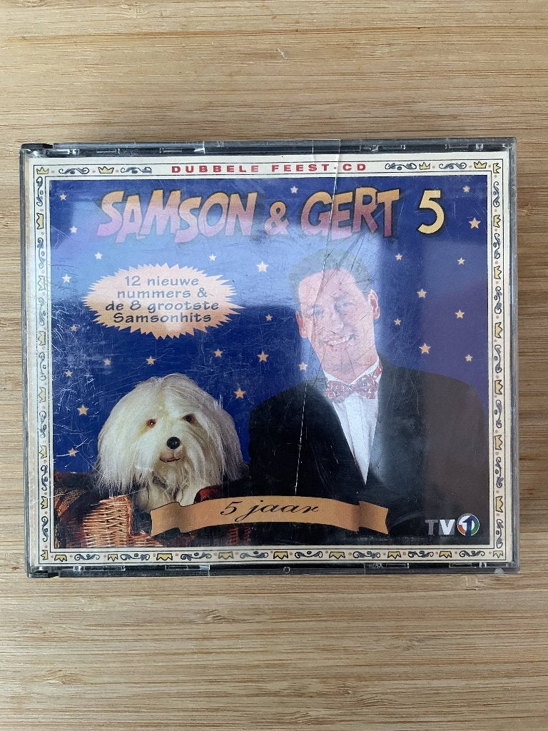 Samson & Gert — Dubbele Feest-cd (cd 5), Alle leeftijden, Verzenden, Gebruikt, Nederlands