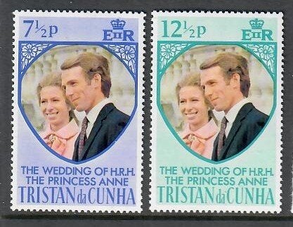 Tristan da Cunha yvertnrs 189/90 postfris, Timbres & Monnaies, Timbres | Timbres thématiques, Enlèvement ou Envoi, Non oblitéré