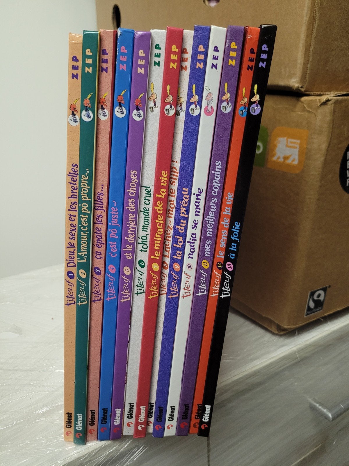 Bd's Titeuf NEUVES  Tomes 1 à 13, Plusieurs BD, Enlèvement ou Envoi, Neuf, Glénat