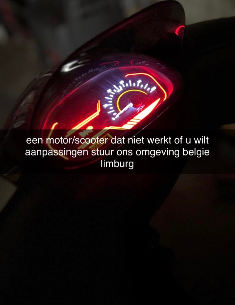 U motor of scooter kapot bekijk de adv, Fietsen en Brommers, Ophalen