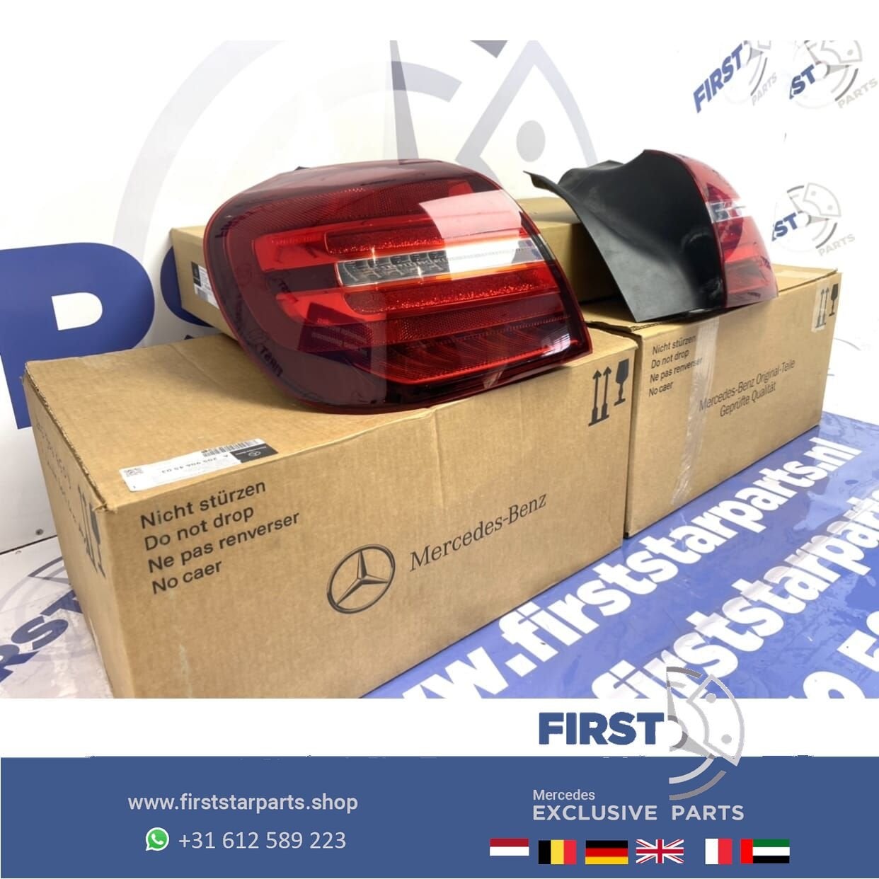 A1569068300 / A1569068400 W156 GLA LED ACHTERLICHT FACELIFT, Utilisé, -, -, Enlèvement ou Envoi
