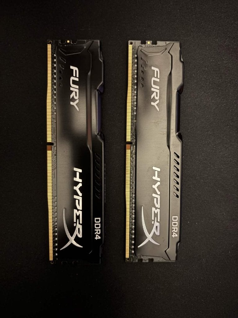 RAM HyperX Fury DDR4 - 16go (2x8) - 2400mhz, Computers en Software, DDR4, Ophalen of Verzenden, Zo goed als nieuw, Desktop