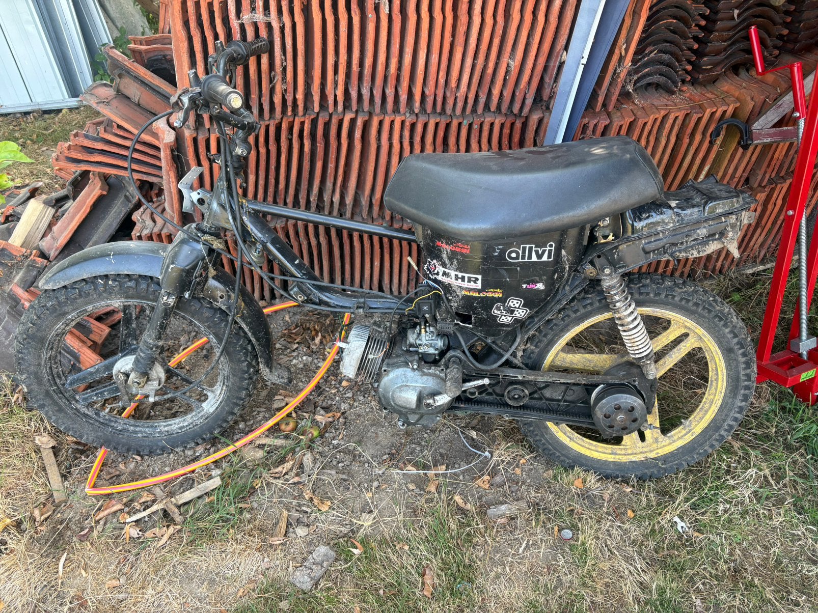 Honda wallaroo met raceonsteking, Ophalen, Zo goed als nieuw, Honda