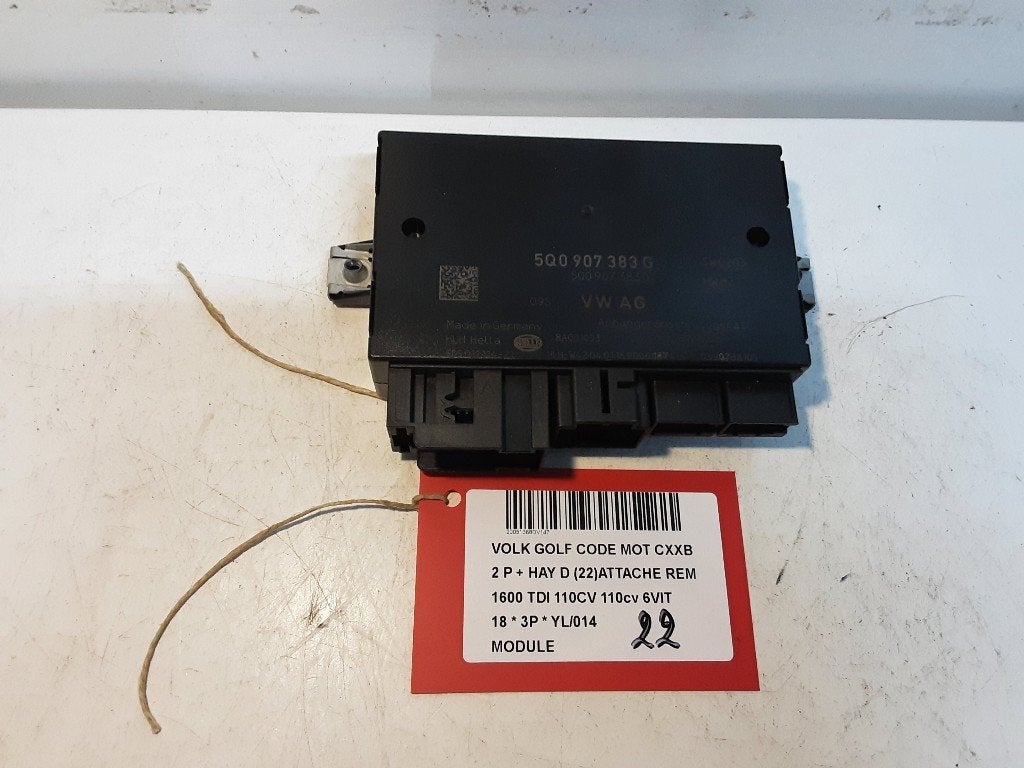 UNITE ELECTRONIQUE Volkswagen Golf VII (AUA) (5Q0907383G), Volkswagen, Mevr. I. Hauben, Utilisé, Rue de l'Espoir 34 34
4030  GRIVEGNÉE, BE