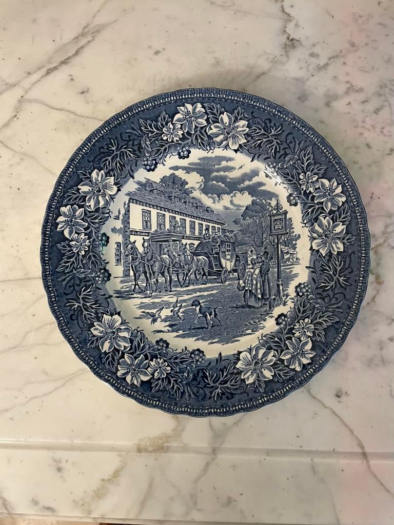 Dinerbord 25,5 cm Royal tudor ware, Antiek en Kunst, Ophalen