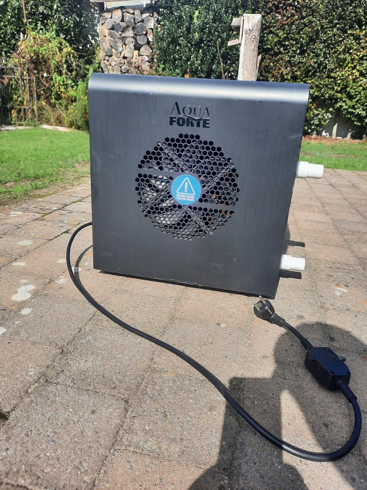 warmtepomp Aqua Forte, Ophalen, Gebruikt, Verwarming