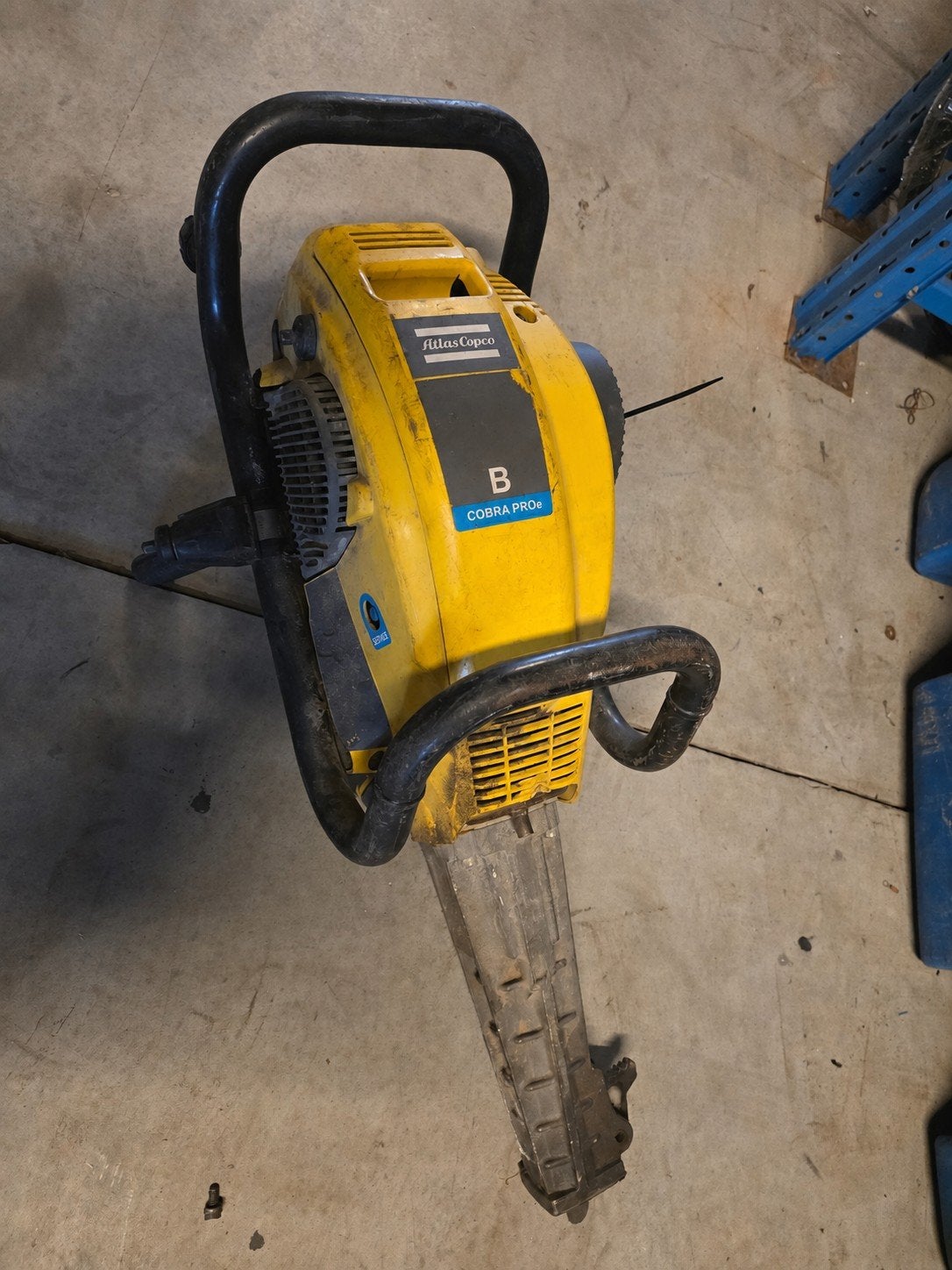 Atlas Copco Cobra PROe - Breekhamer / Sloophamer, Ophalen