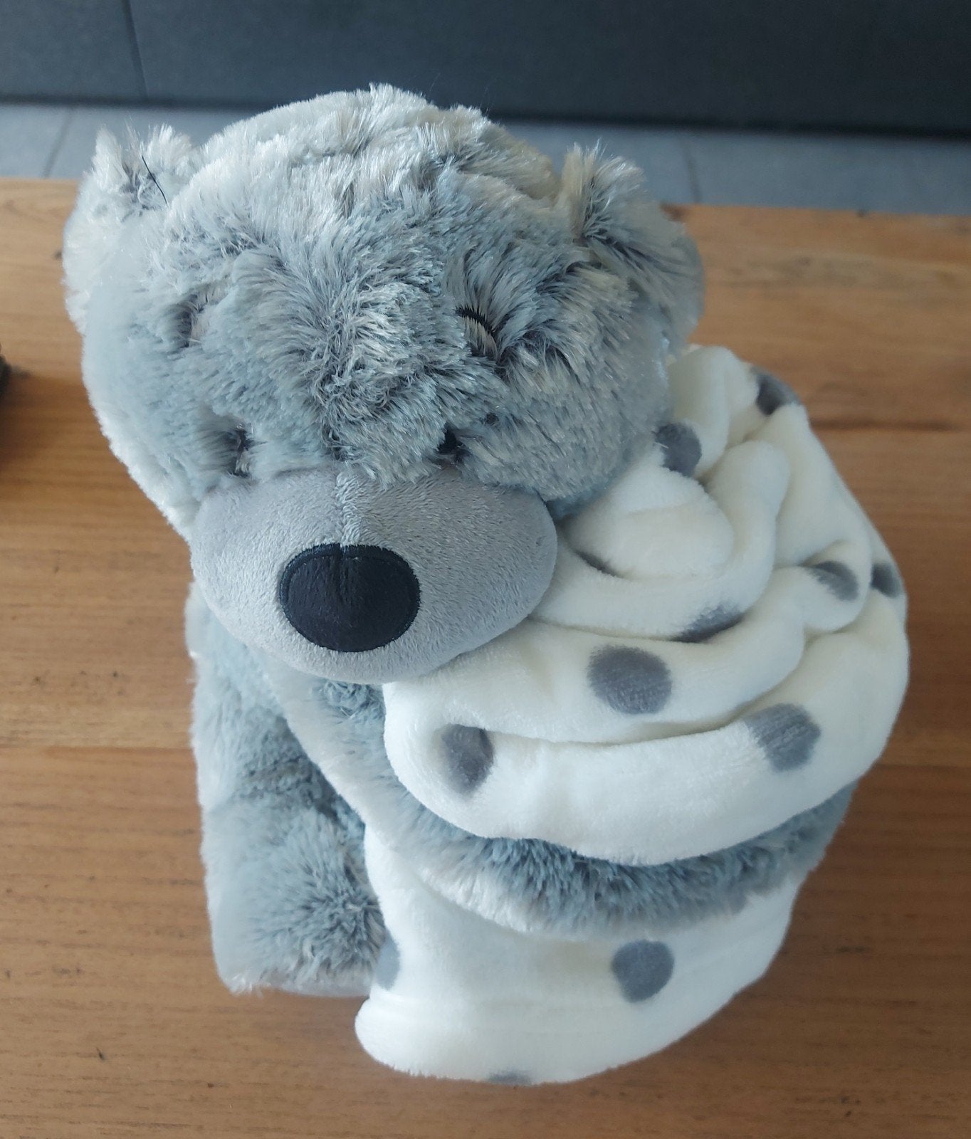 Knuffel met deken, Verzamelen, Ophalen
