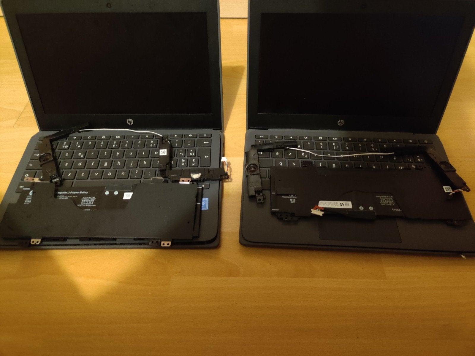 Onderdelen‑lot van 2 HP Chromebook 11 G8 EE, Ophalen