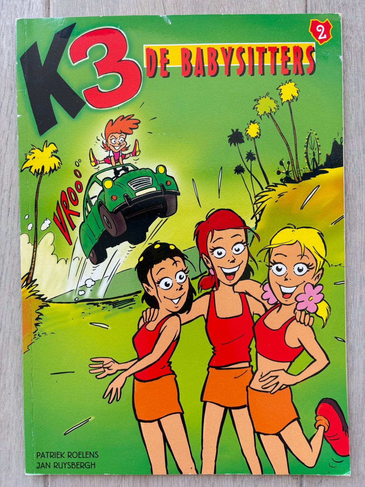 K3 strip - De babysitters (nr.2), Boeken, Stripverhalen, Ophalen of Verzenden, Gelezen