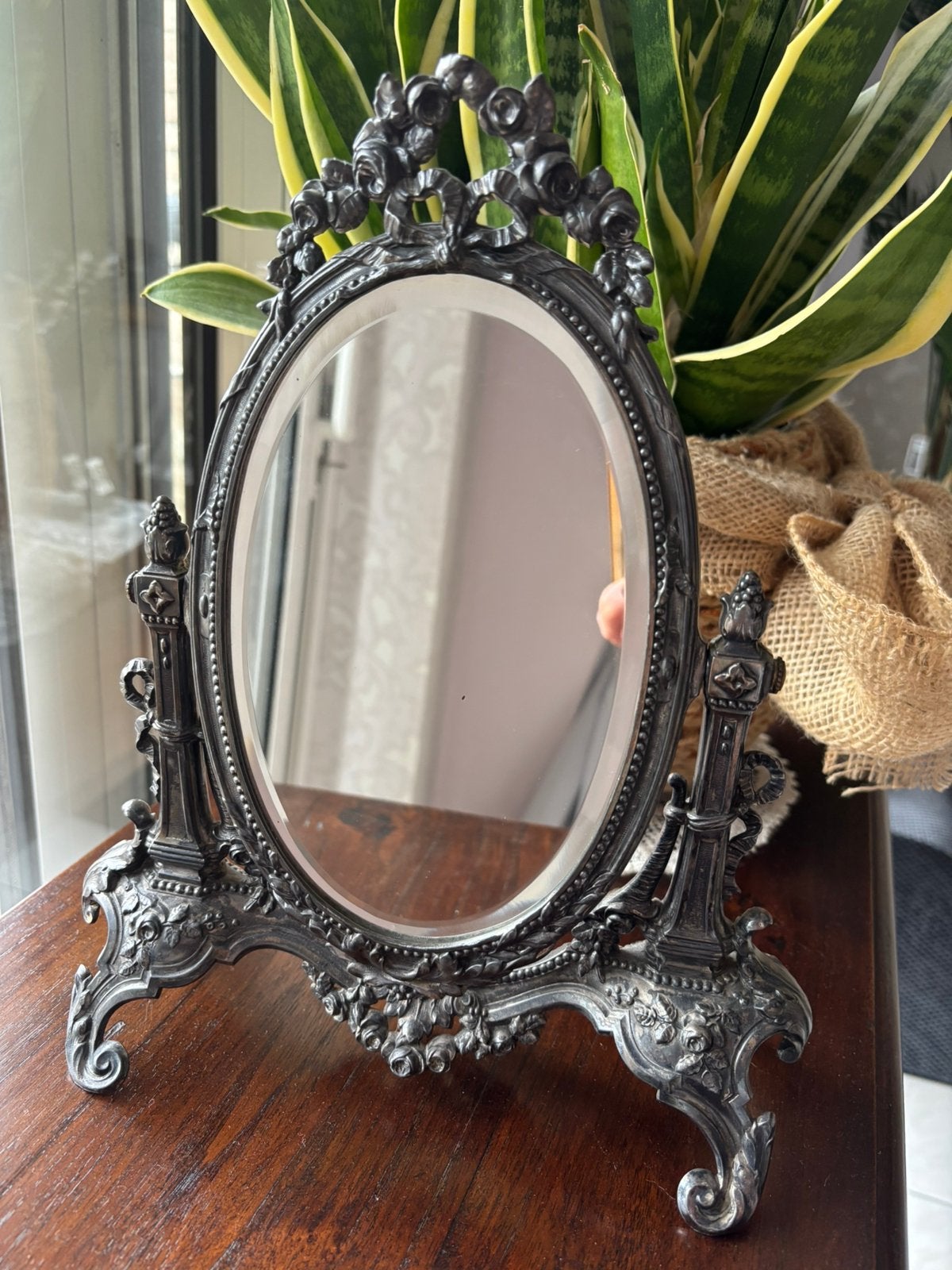 Spiegeltje oud, Ophalen