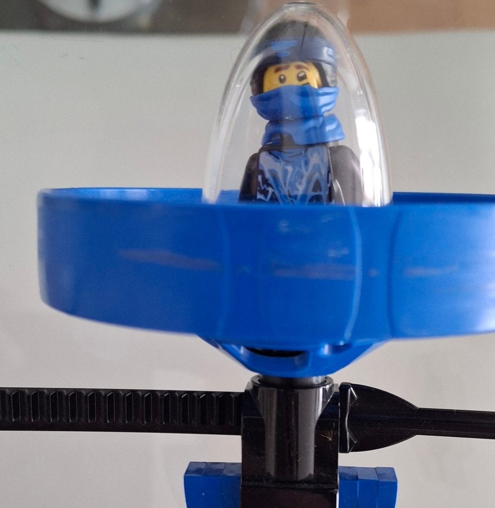 Lego Ninjago 70635 Jay Spinjitzu Master blauwe draaitop, Kinderen en Baby's, Ophalen, Lego, Zo goed als nieuw, Compleet