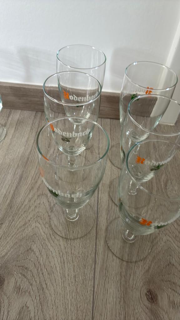 Rodenbachglazen 6 stuks, Verzamelen, Glas en Drinkglazen, Ophalen, Zo goed als nieuw