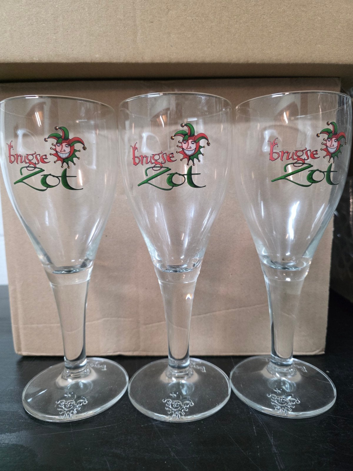 3 Glazen Brugse Zot, Collections, Enlèvement ou Envoi