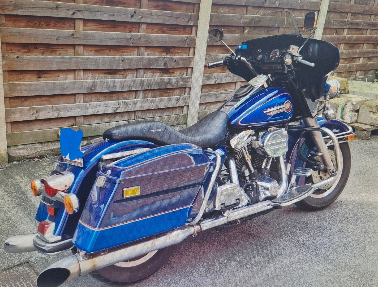 Harley Davidson Electraglide 1993., Motos, Motos | Harley-Davidson, Tourisme, Occasion, 1340 cm³, 2 cylindres