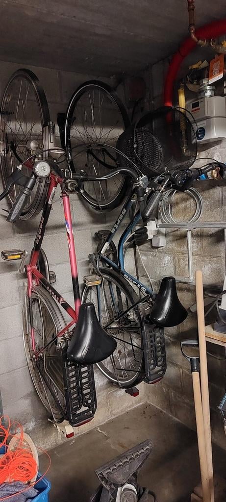 Herenfiets en damesfiets norta, Enlèvement